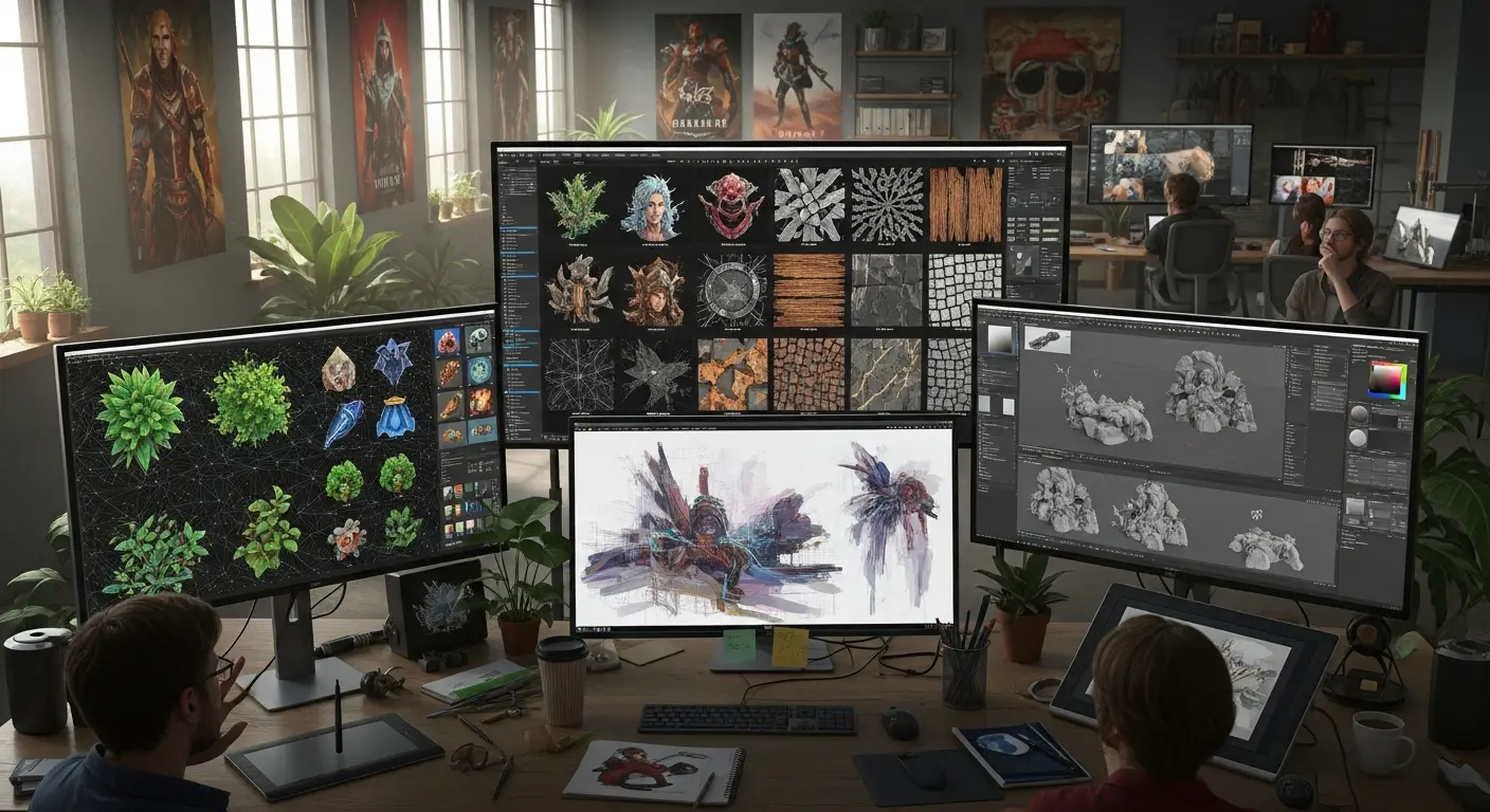 Best AI Game Art Generators in 2025