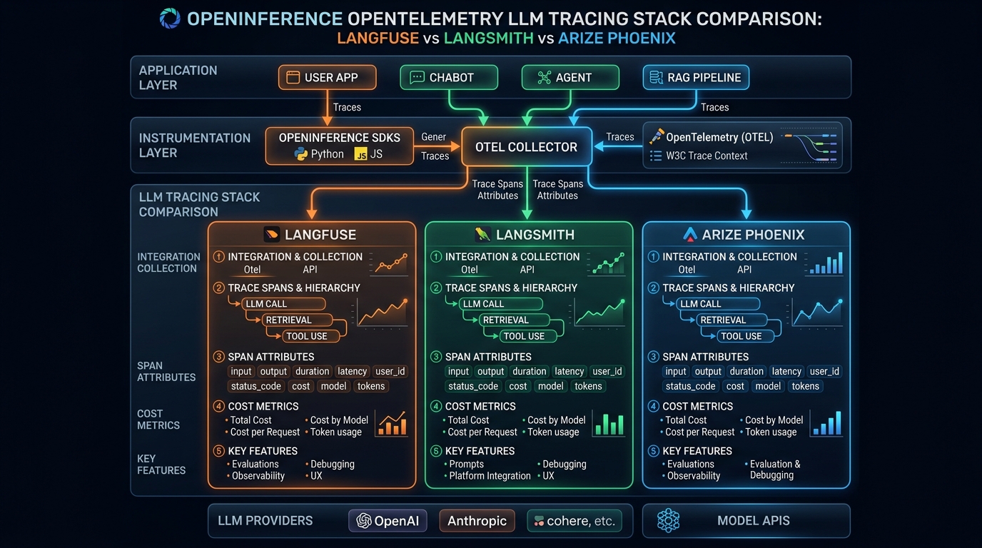 LLM Observability and Distributed Tracing Architecture