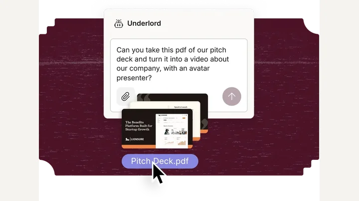 Official Descript recording interface
