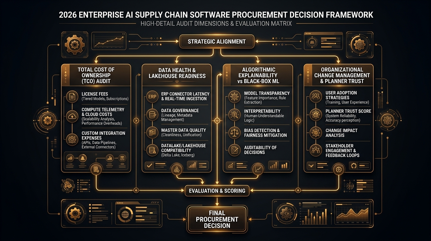 2026 Enterprise AI Supply Chain Software Procurement Decision Framework